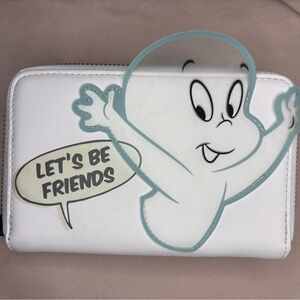 Loungefly Mint Green Wallet with Casper Graphic